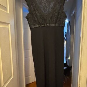 Jones New York Black Lace Wedding Dress